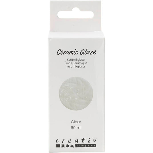 Creativ company keramiek glazuur 984-1101 c transparant helder - 60ml
