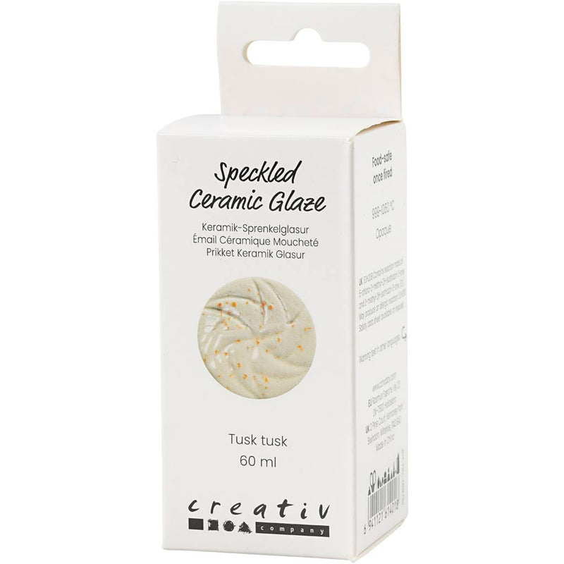 Load image into Gallery viewer, Http: www.cchobby.nl gespikkeld-keramiekglazuur-999-1060-c-dekkend-tusk-tusk-60-ml-1-doosje
