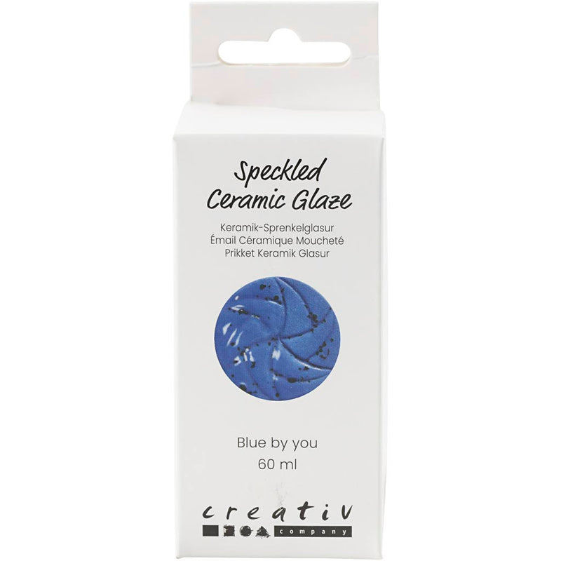 Load image into Gallery viewer, Creativ company https: www.cchobby.nl gespikkeld-keramiekglazuur-999-1060-c-dekkend-blue-by-you-60-ml-1-doosje
