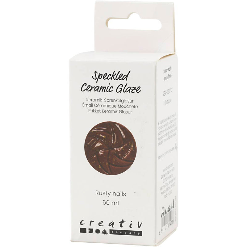 Load image into Gallery viewer, Http: www.cchobby.nl gespikkeld-keramiekglazuur-999-1060-c-dekkend-rusty-nails-60-ml-1-doosje
