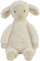 Happy horse lam leo knuffel 30cm - wit - baby knuffel