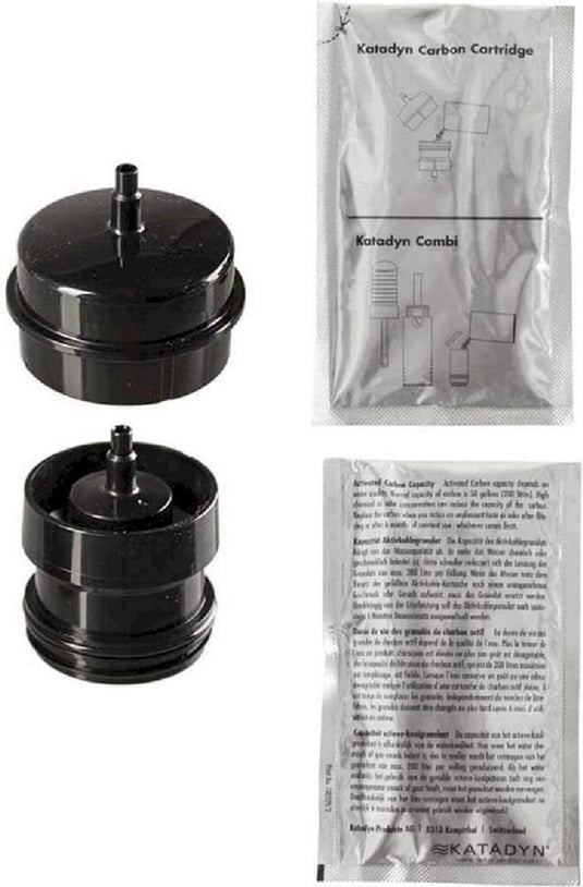 Katadyn waterfilter flessenadapter zwart