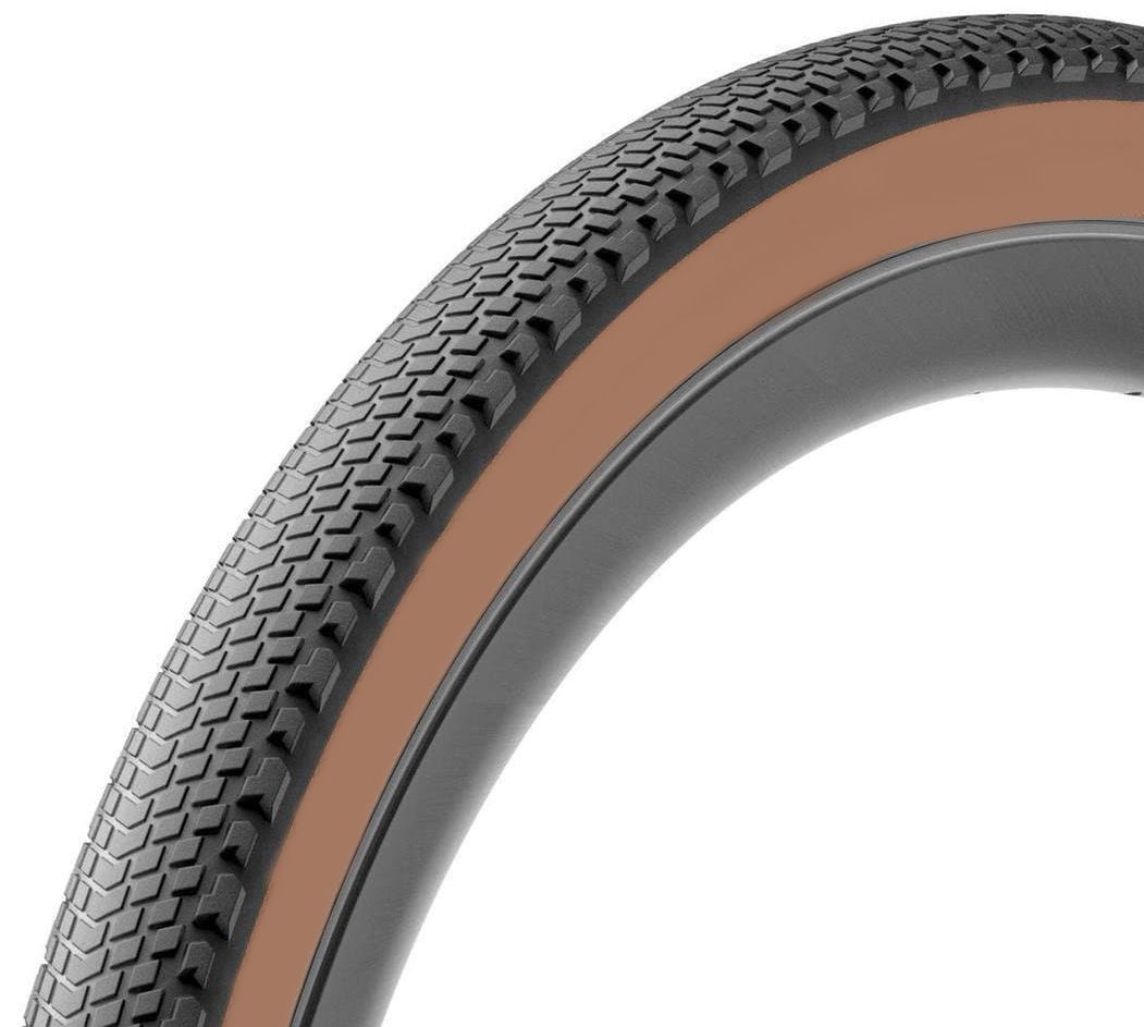 Deli tire gravel sa-300 40-622 700x38c zwart-bruin met reflectie