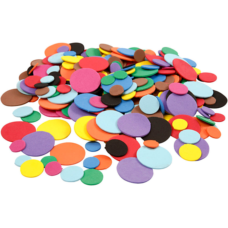 Load image into Gallery viewer, Creativ company foamvormen rondjes, 300st.
