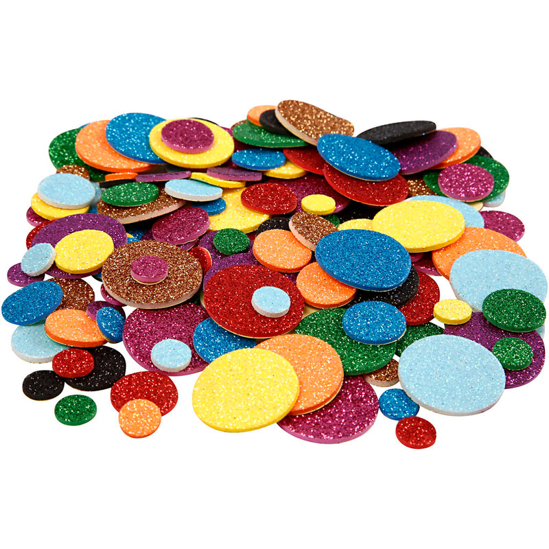 Afbeelding laden in galerijviewer, Https: www.cchobby.nl foam-cirkels-circkels-d-12-20-32-mm-1000-stuk-1-doos
