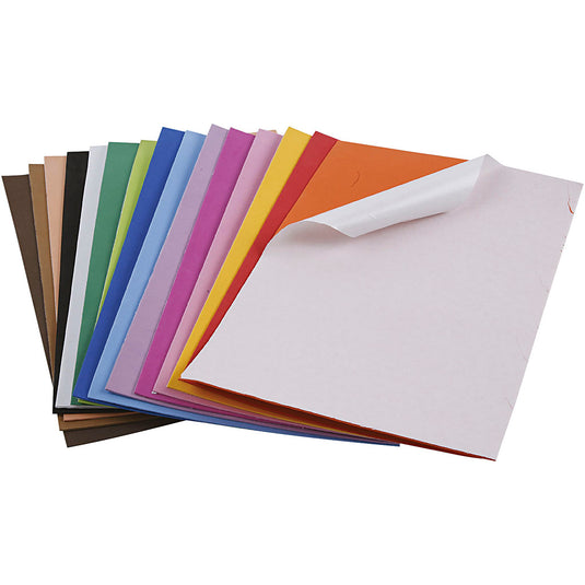 Creativ company eva foam vellen a4 zelfklevend, 30 vellen