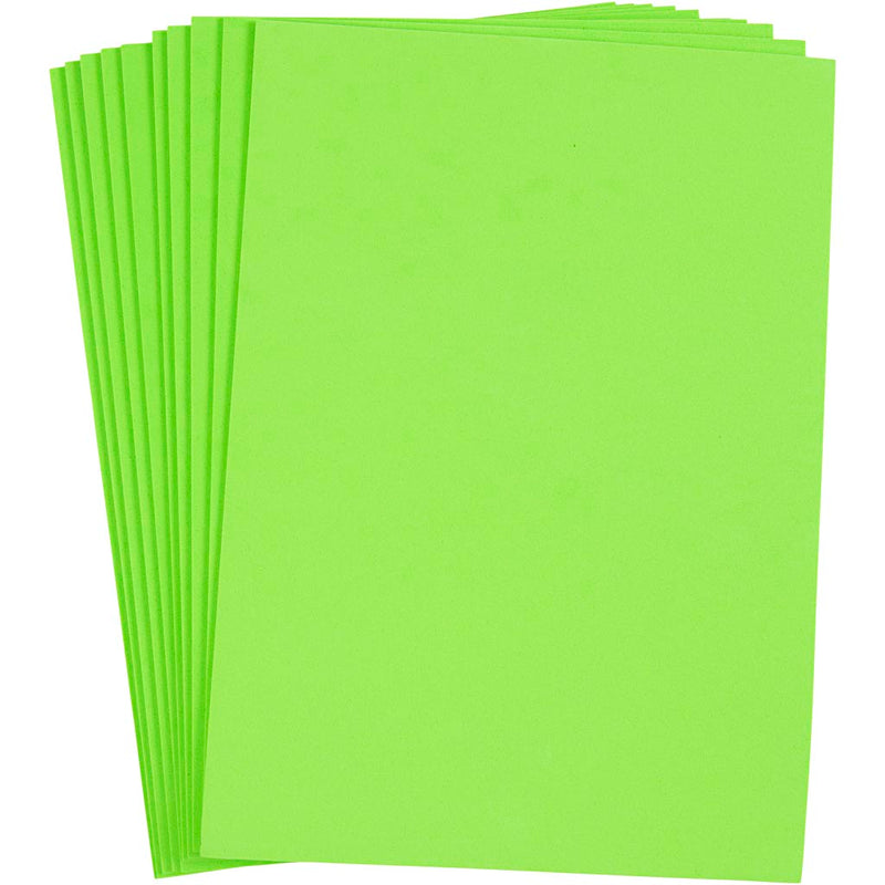 Load image into Gallery viewer, Creativ company eva foam vellen lichtgroen a4, 10st.
