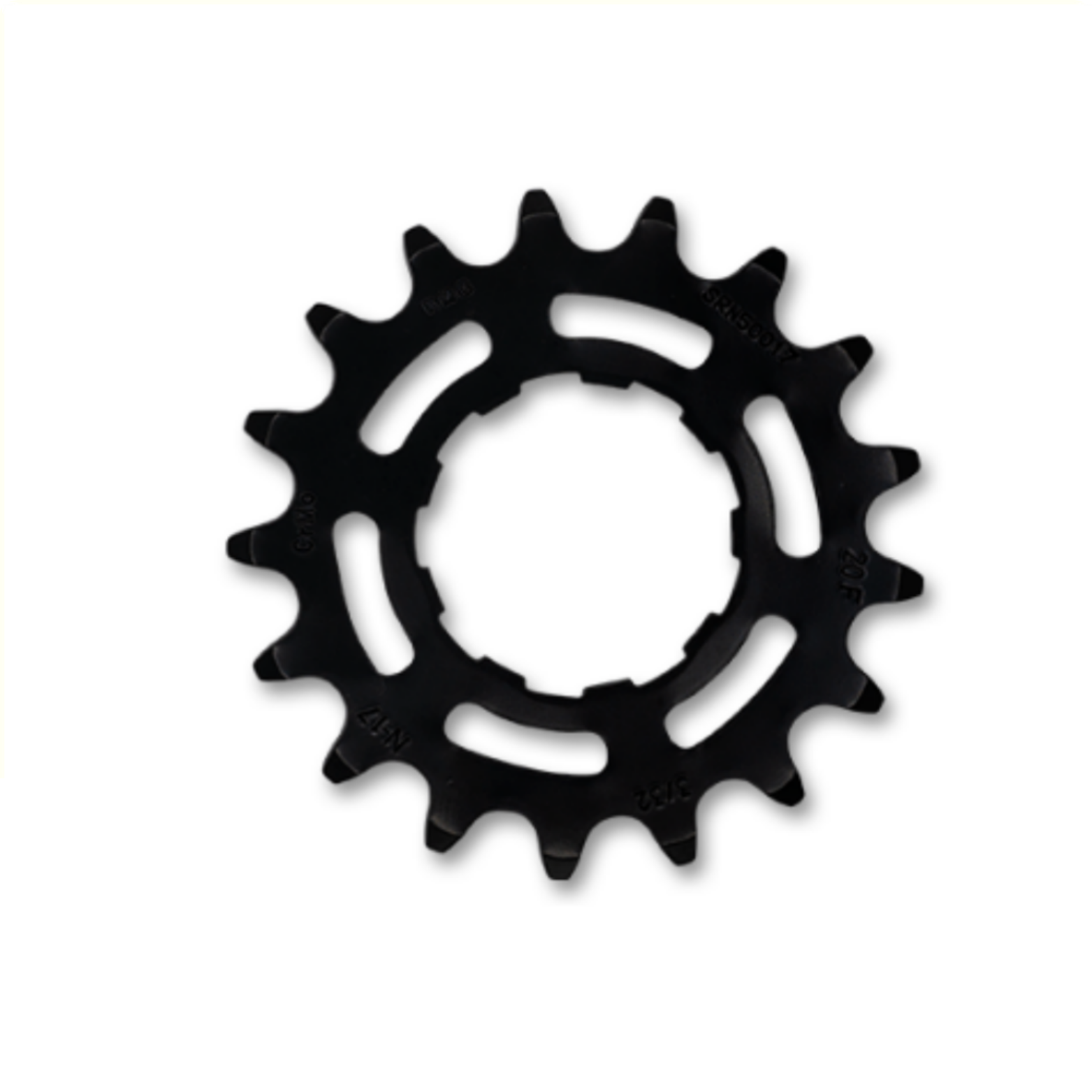 KMC sprocket R Enviolo 17T Chromoly black 3/32"