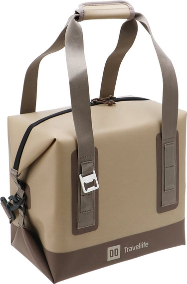 Travellife freja koeltas 17l beige - uv- en waterdichte stof - houdt 6 uur lang koel - compact opvouwbaar
