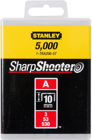 Stanley handgereedschap nieten 10mm type a - 5000 stuks - 1-tra206-5t