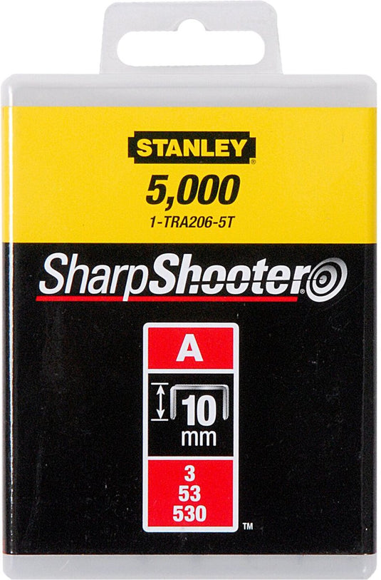 Stanley handgereedschap nieten 10mm type a - 5000 stuks - 1-tra206-5t