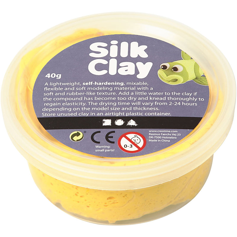 Load image into Gallery viewer, Silk clay https: www.cchobby.nl silk-clayr-geel-40-gr-1-doosje
