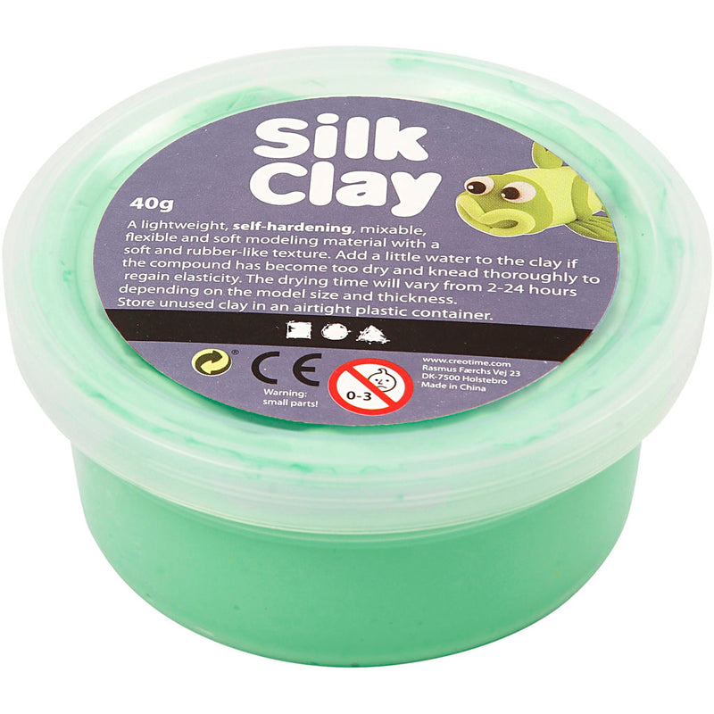 Load image into Gallery viewer, Silk clay https: www.cchobby.nl silk-clayr-lichtgroen-40-gr-1-doosje
