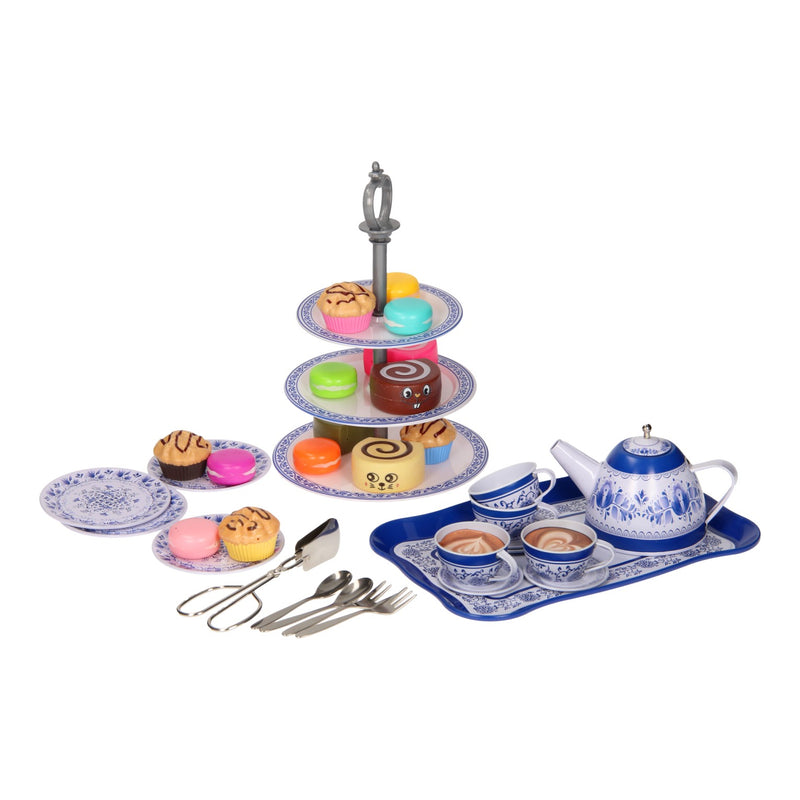 Load image into Gallery viewer, Ty theeset met etagère
