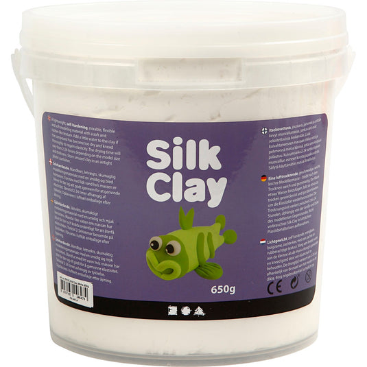 Silk clay https: www.cchobby.nl silk-clayr-wit-650-gr-1-emmer