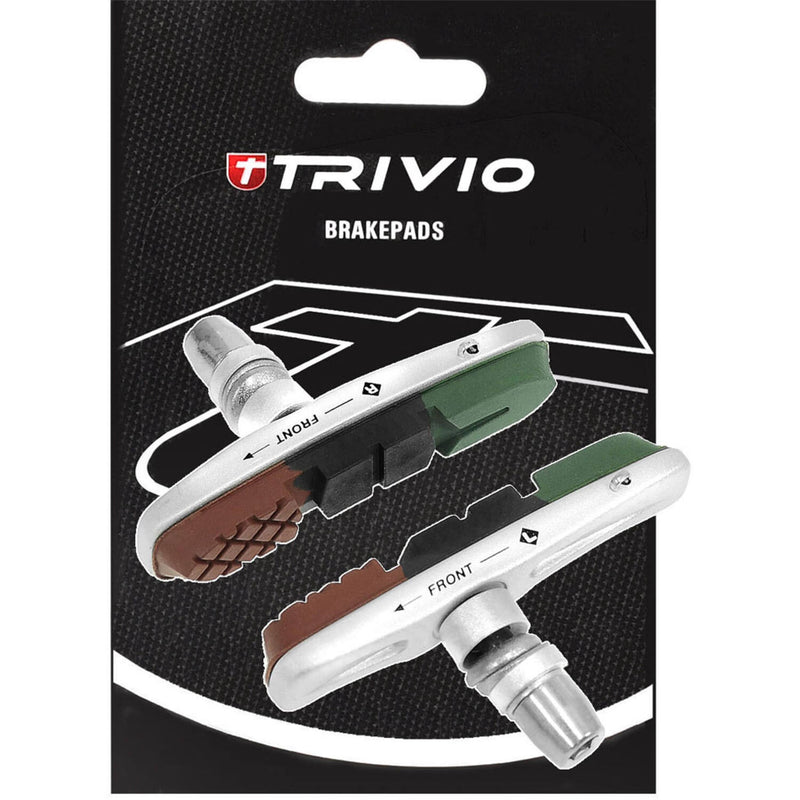 Load image into Gallery viewer, Trivio - mtb remblokken set 955vc 72mm triple compound
