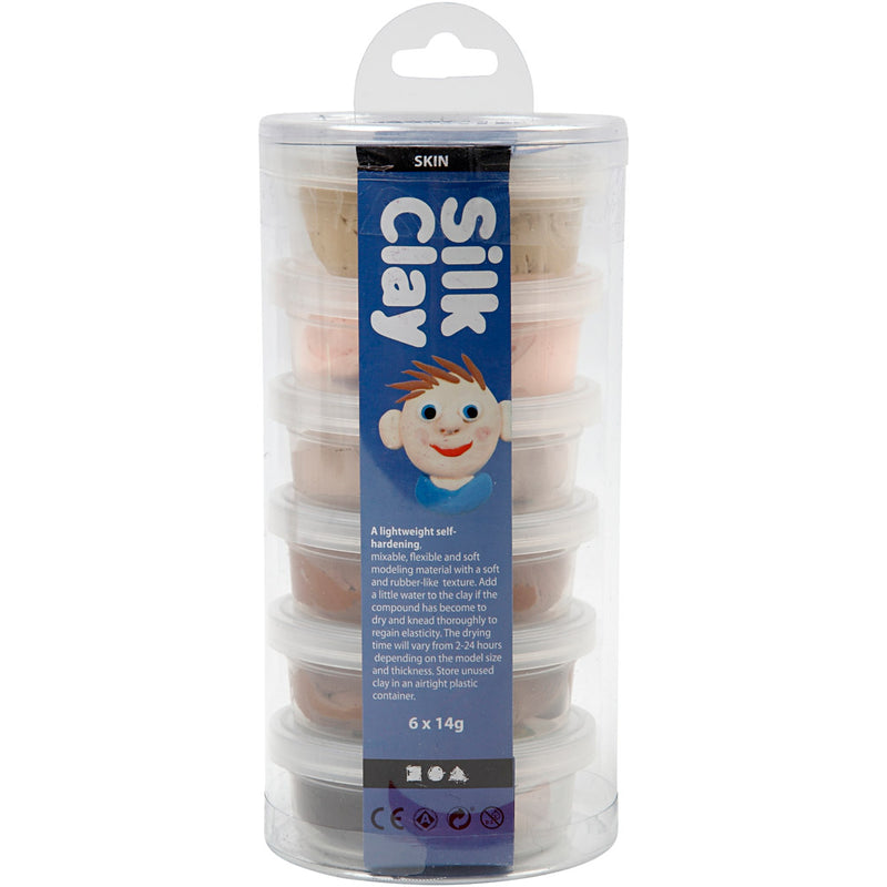 Load image into Gallery viewer, Creativ company https: www.cchobby.nl silk-clayr-skin-colours-6x14-gr-1-doos
