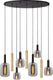 Lucide joanet - hanglamp - 2xe27 - messing