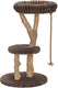Designed by lotte reya - krabpaal - hout - bruin - 60x60x103 cm