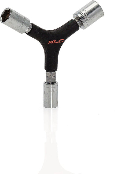 Xlc to-m01 dopsleutel - 8 10 12mm - zwart zilver