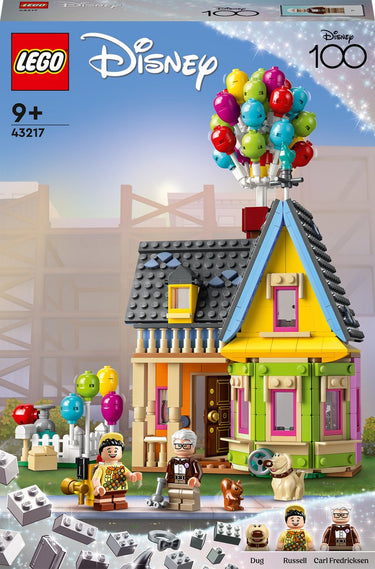 Lego disney en pixar huis uit de film 'up' disney's 100e verjaardag serie speelgoed modelbouwset - 43217