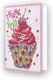 Diamond dotz® diamond dotz cup cake thank you wenskaart