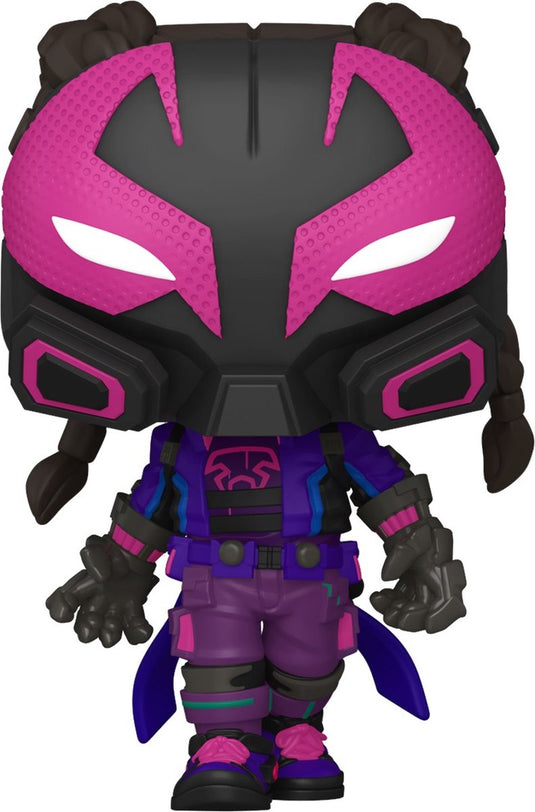 Funko spider-man across the spider-verse - miles morales vinylfiguur 1412 pop! meerkleurig