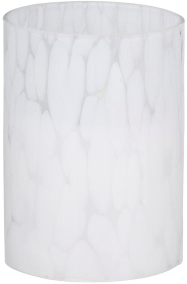 Arti casa led kaars - timer 6 uur - werkt op batterijen - 9 x 12 cm - ivoor