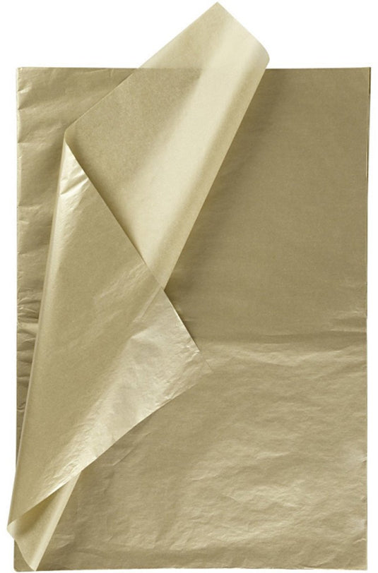 Creativ company tissuepapier 50x70 cm goud 25 vel