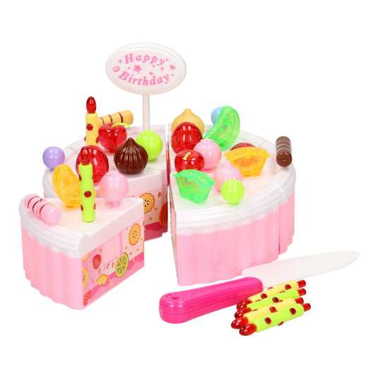 Lobbes speelgoed bv verjaardagstaart speelset
