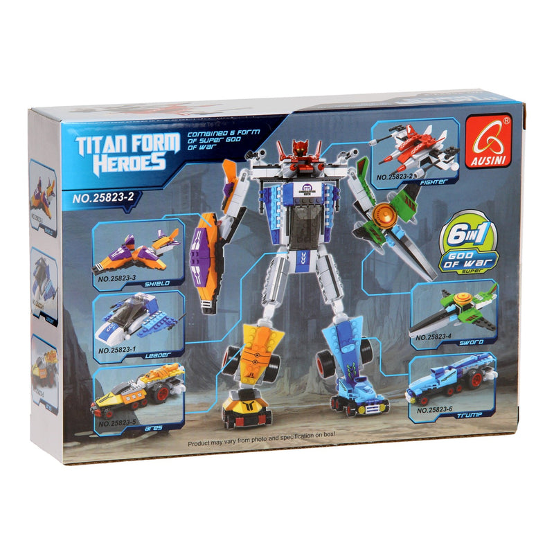 Afbeelding laden in galerijviewer, Lobbes bouwset titan heroes - space rood - 73dlg.
