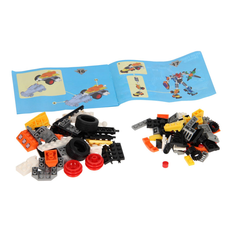 Afbeelding laden in galerijviewer, Lobbes bouwset titan heroes - space explorer oranje - 96dlg.
