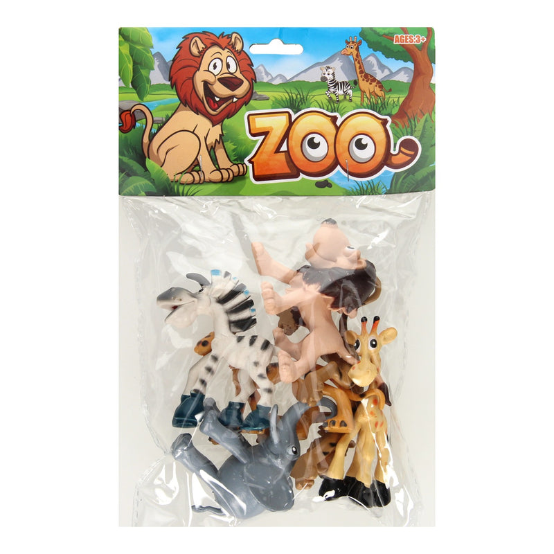 Load image into Gallery viewer, Guitige Wilde Dieren Speelset 6dlg.
