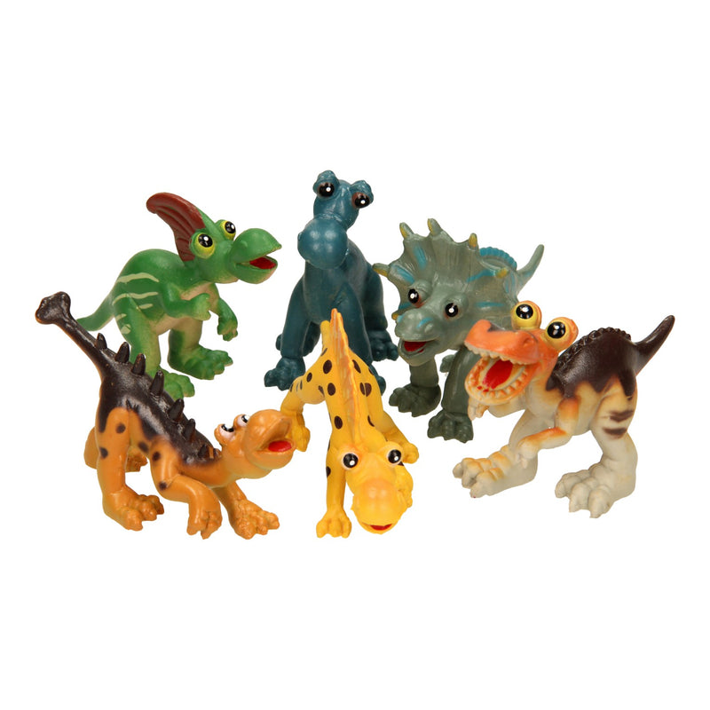 Load image into Gallery viewer, Guitige dino's speelset, 6dlg.
