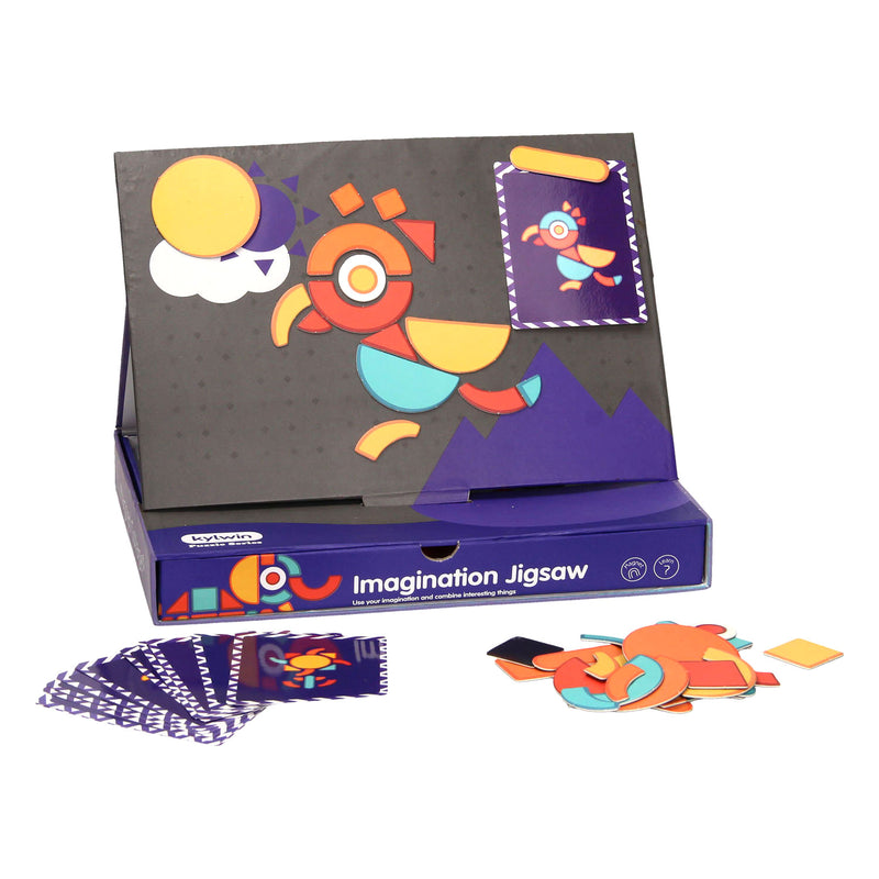 Load image into Gallery viewer, magneetset vormen met kaarten, 140dlg.

