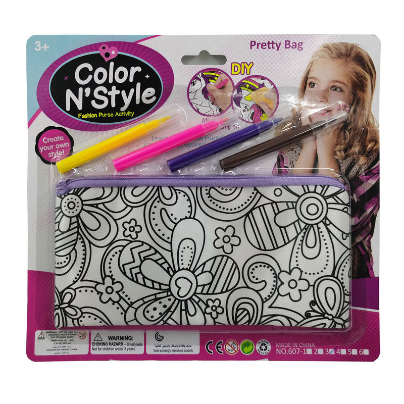 Afbeelding laden in galerijviewer, Diy etui inkleuren
