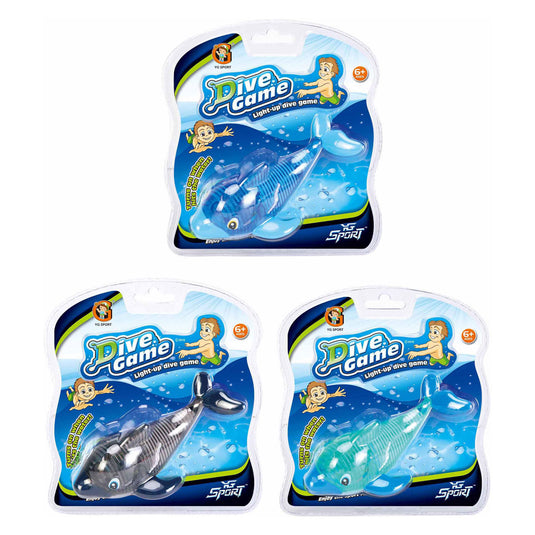 Duik dolfijn met licht