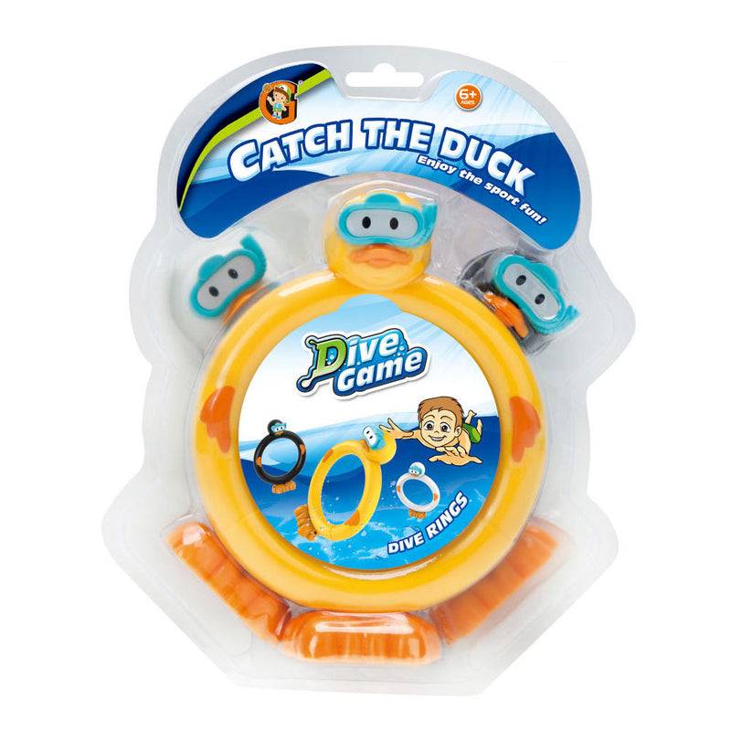 Load image into Gallery viewer, Duikringen funny ducks, 3st.
