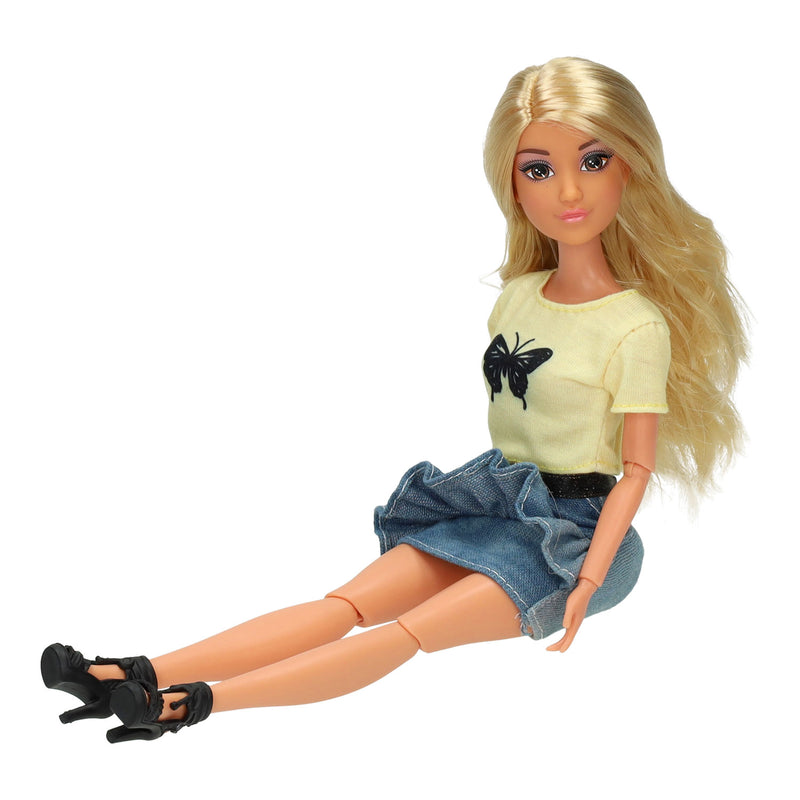 Load image into Gallery viewer, Fashion pop jeans serie spring vlinder
