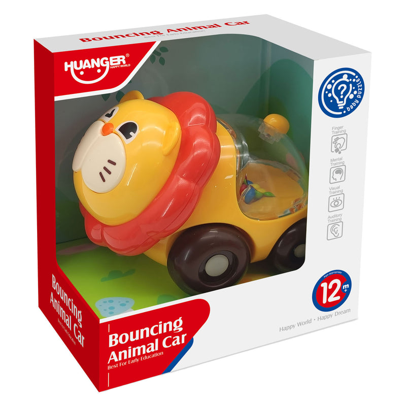 Load image into Gallery viewer, Peuter auto leeuw
