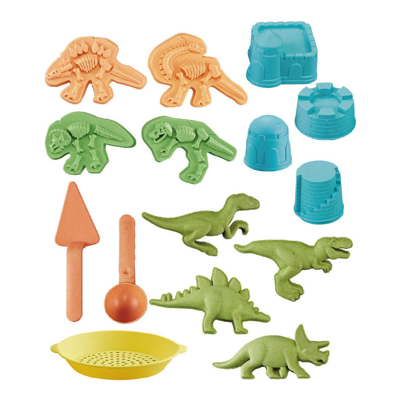 Load image into Gallery viewer, Bio-plastic zandset dino's
