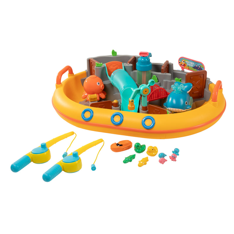 Load image into Gallery viewer, Waterparkset met 2 hengels
