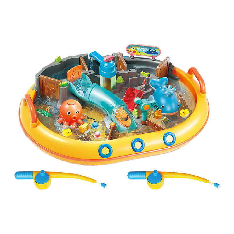 Load image into Gallery viewer, Waterparkset met 2 hengels
