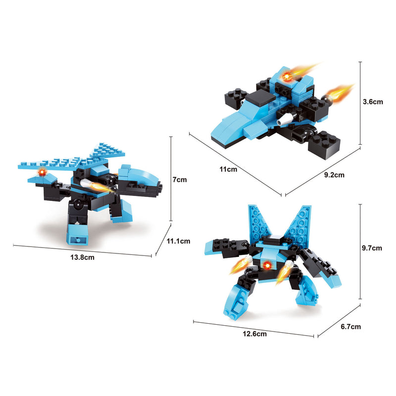 Load image into Gallery viewer, Titans robot bouwblokjes bouwset 3-in-1
