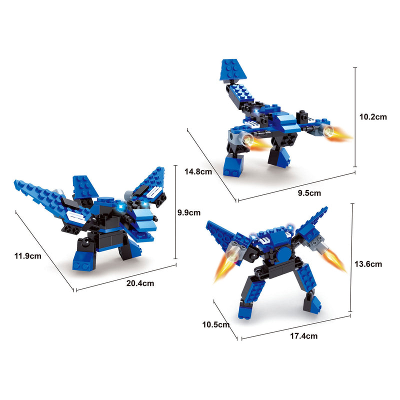 Load image into Gallery viewer, Titans robot bouwblokjes bouwset 3-in-1
