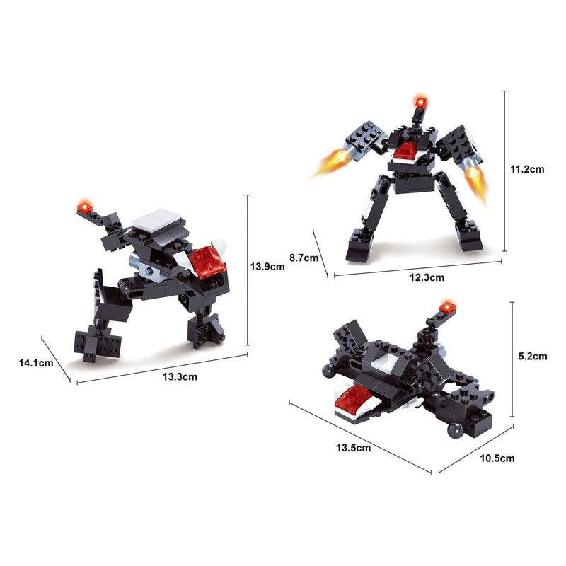 Load image into Gallery viewer, Titans robot bouwblokjes bouwset 3-in-1
