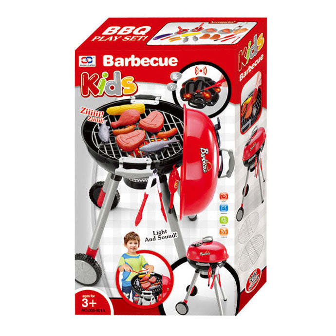 Load image into Gallery viewer, Kinder barbecue met licht en geluid
