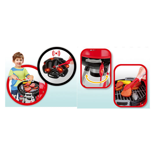 Kinder barbecue met licht en geluid