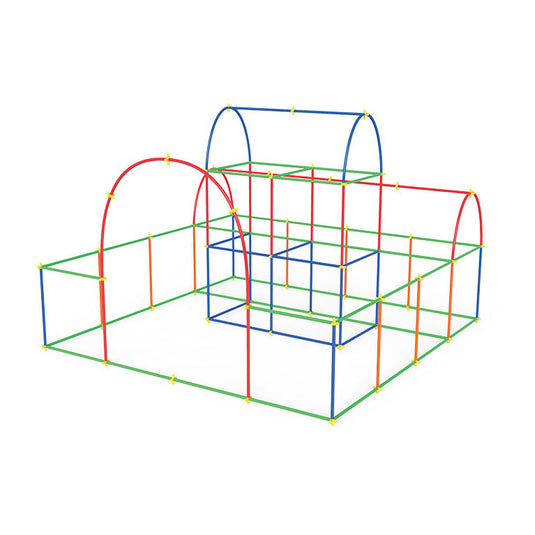 Bouwrietjes in zak, 100dlg.