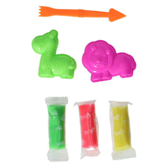 Kleiset met 2 dierenvormen en 1 tool